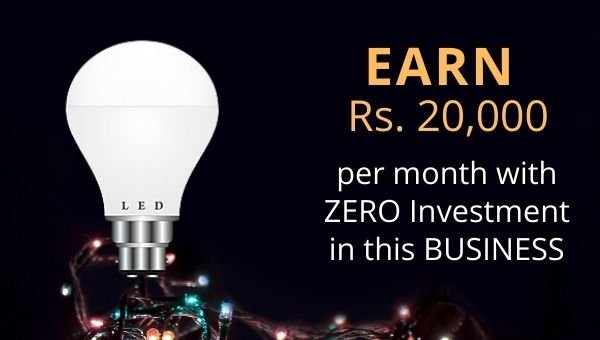 LED Bulb repairing business idea EARN Rs. 20,000 per month with ZERO Investment in this BUSINESS