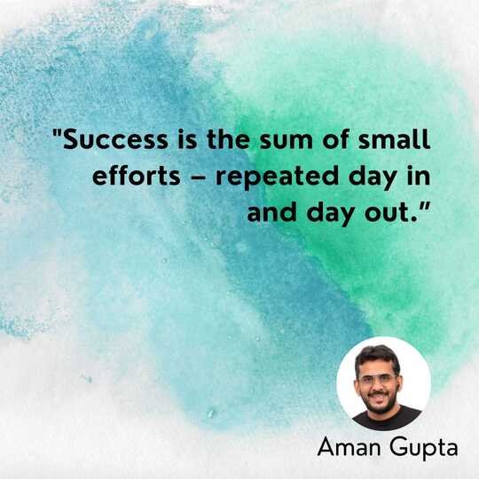 Aman Gupta (Founder of Boat) Motivational Quotes & Aman Gupta Biography