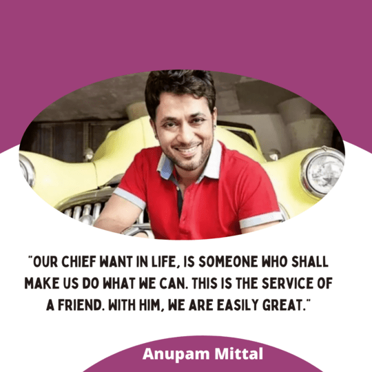 Anupam Mittal Motivational Quotes & Anupam Mittal Biography
