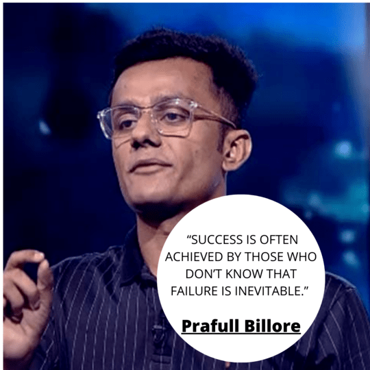 Prafull Billore MBA Chaiwala Motivational Quotes & MBA Chaiwala Biography