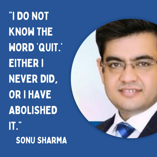 Sonu Sharma Motivational Quotes & Sonu Sharma Biography