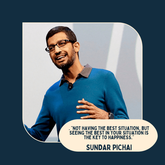 Sundar Pichai Motivational Quotes & Sundar Pichai Biography