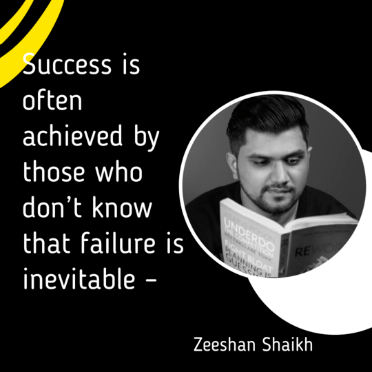 Zeeshan Shaikh Motivational Quotes & Zeeshan Shaikh Biography