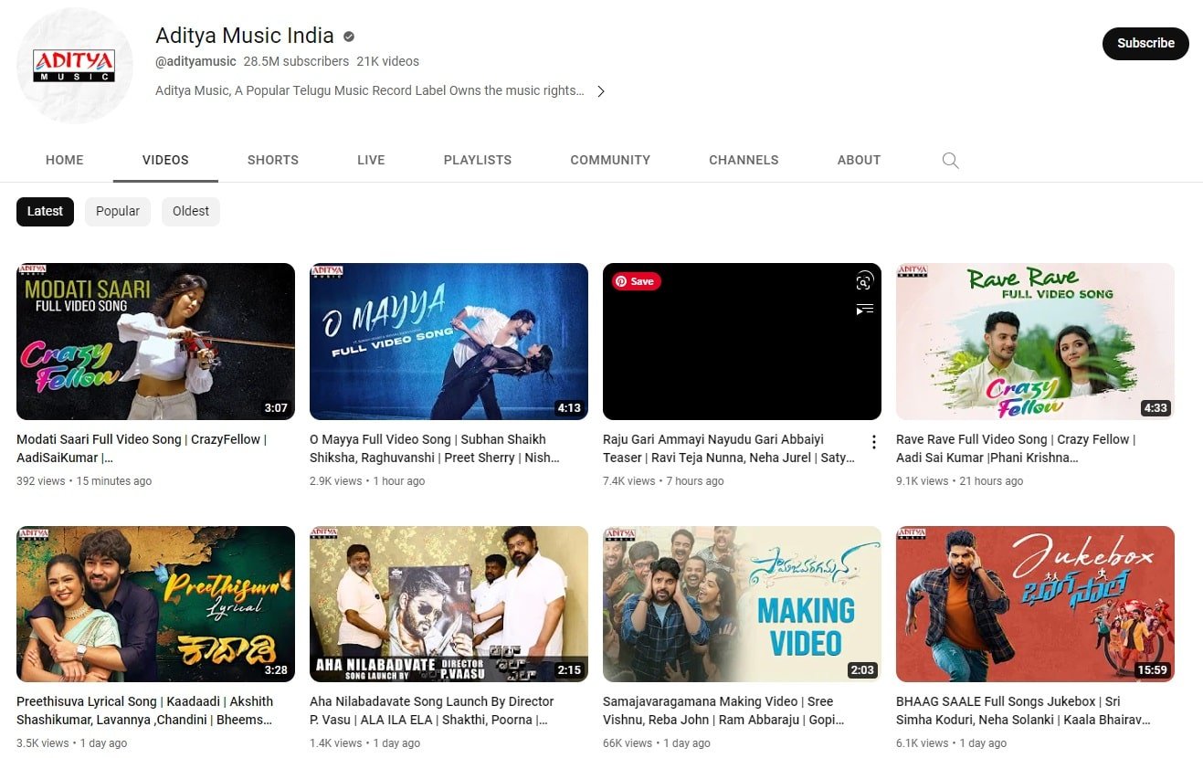 Aditya Music India