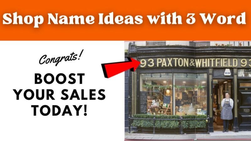 1200 Shop Name Ideas - That Convert: Boost Your Sales Today!
