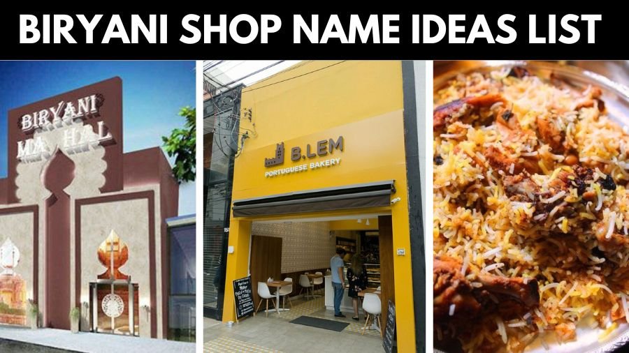 Biryani Shop Name Ideas List
