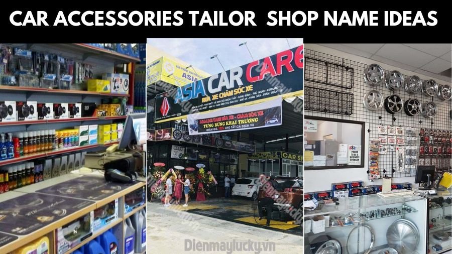 Car Accessories Shop Name Ideas List