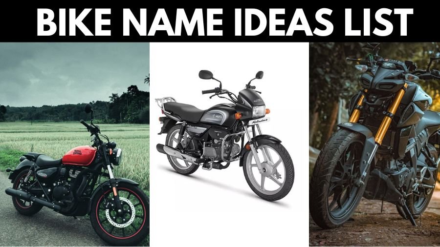 Bike Name Ideas List