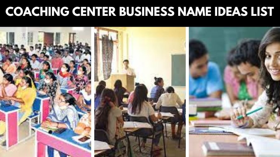 Coaching Center Business Name Ideas List