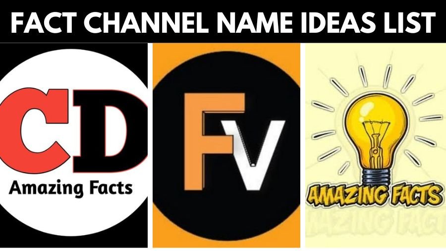 Fact Channel Name Ideas List