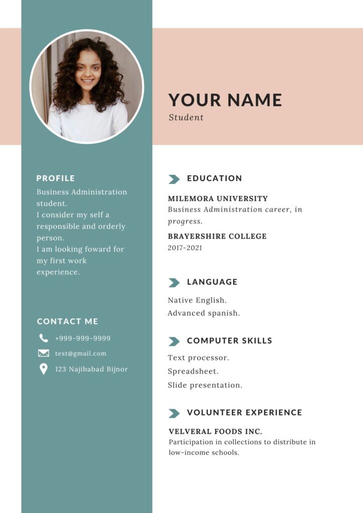 Free Resume Templates - Create A Professional CV (Word Docx)