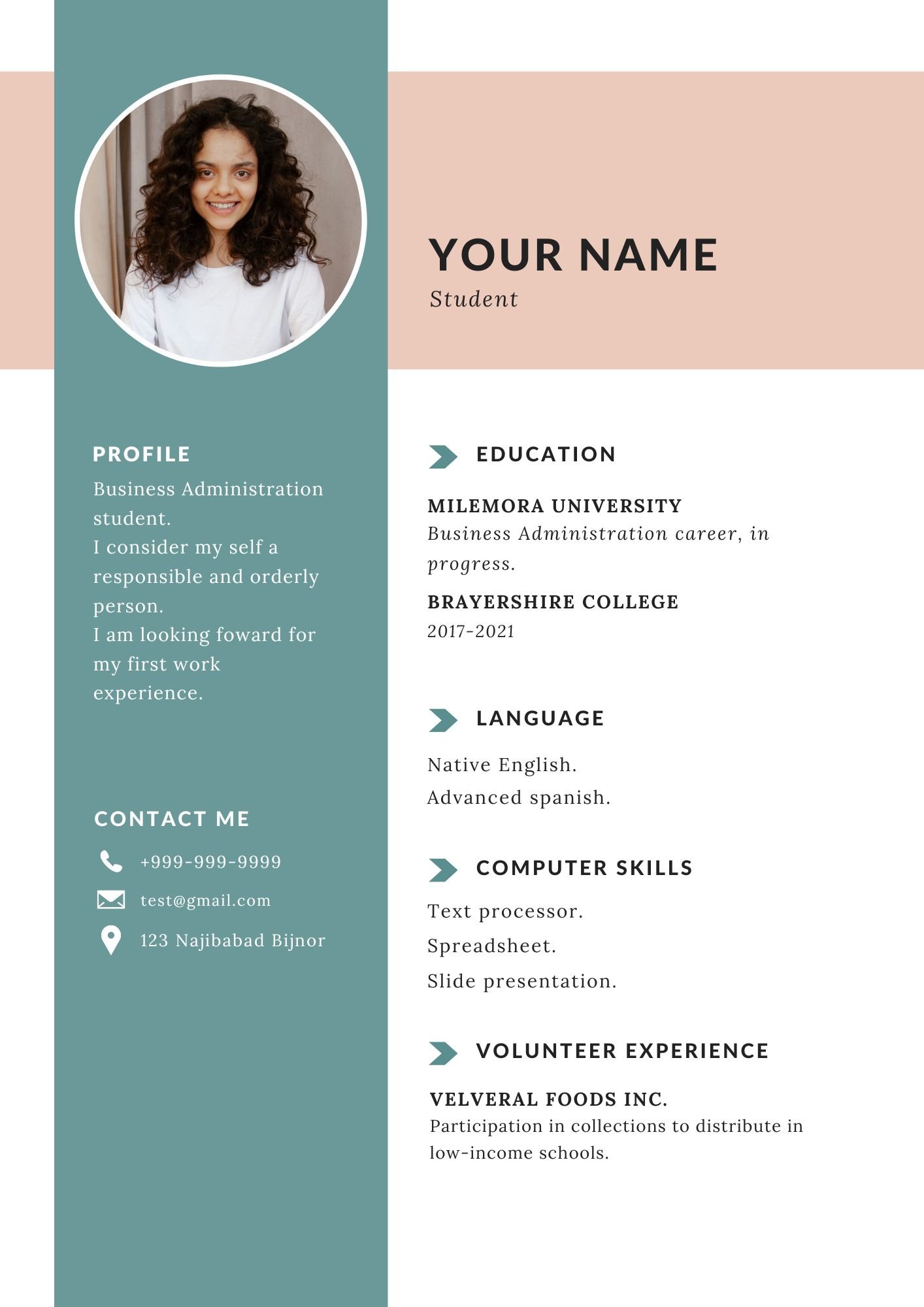 Free Resume Templates - Create A Professional CV (Word Docx)