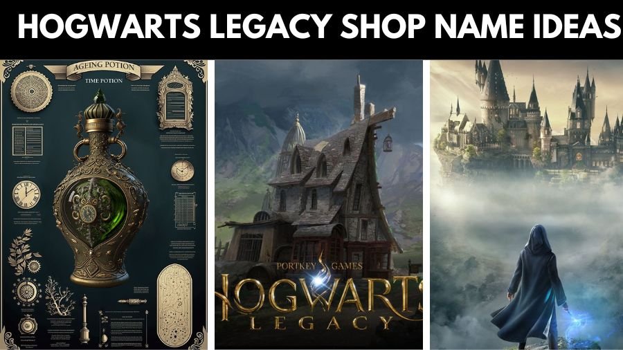 Hogwarts Legacy Shop Name Ideas List
