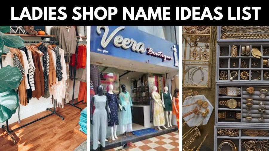 Ladies Shop Name Ideas List