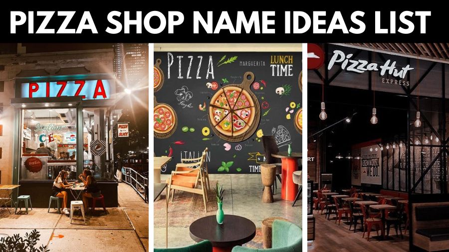 250 Pizza Shop Name Ideas List