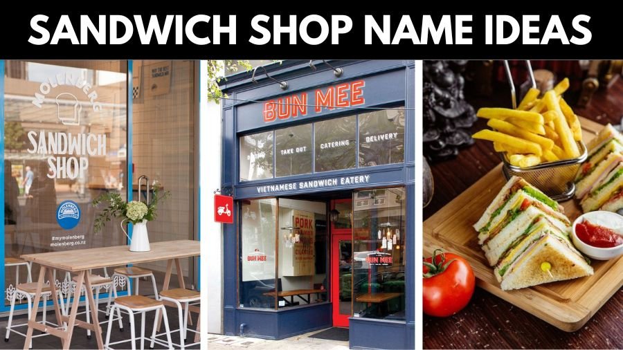 Sandwich Shop Name Ideas List
