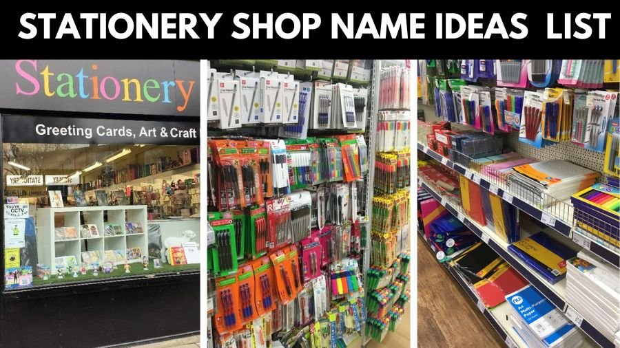 Stationery Shop Name Ideas List