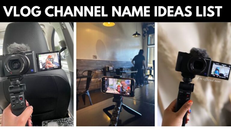 250 Vlog Channel Name Ideas List 250 Vlog Channel Name Ideas List