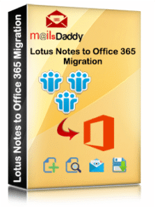 MailsDaddy Lotus Notes to Office 365 Migration Tool photo 2