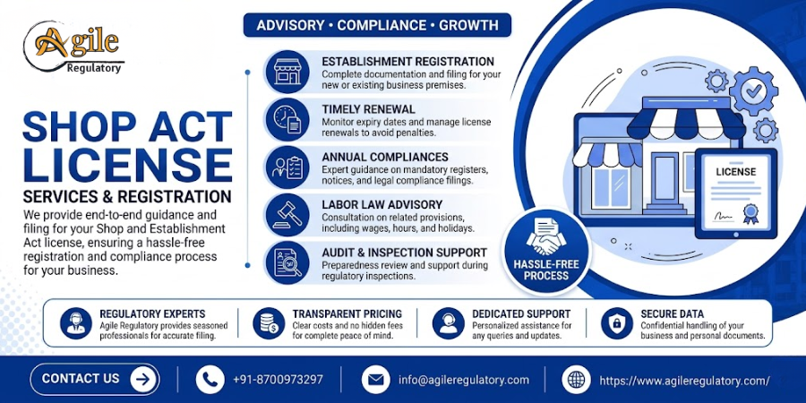 How to Download Shop Act License in 2026