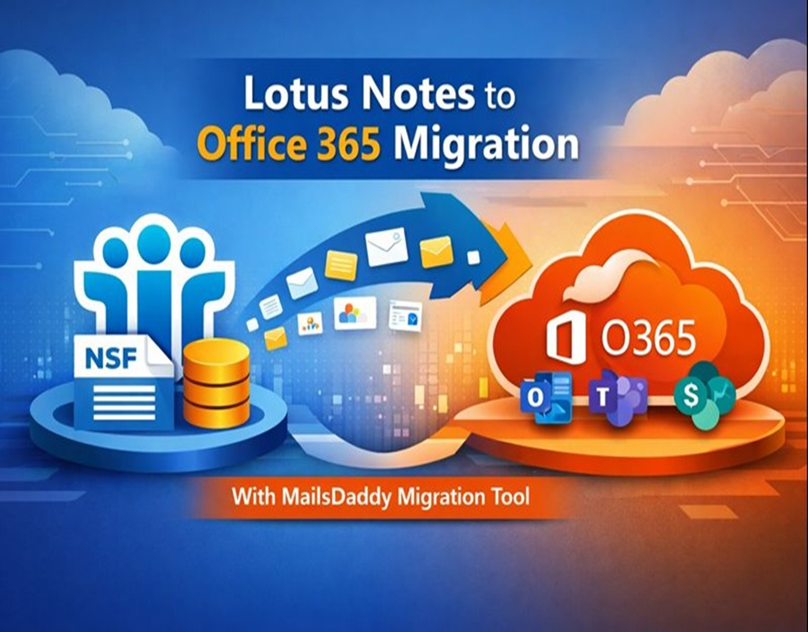 MailsDaddy Lotus Notes to Office 365 Migration Tool