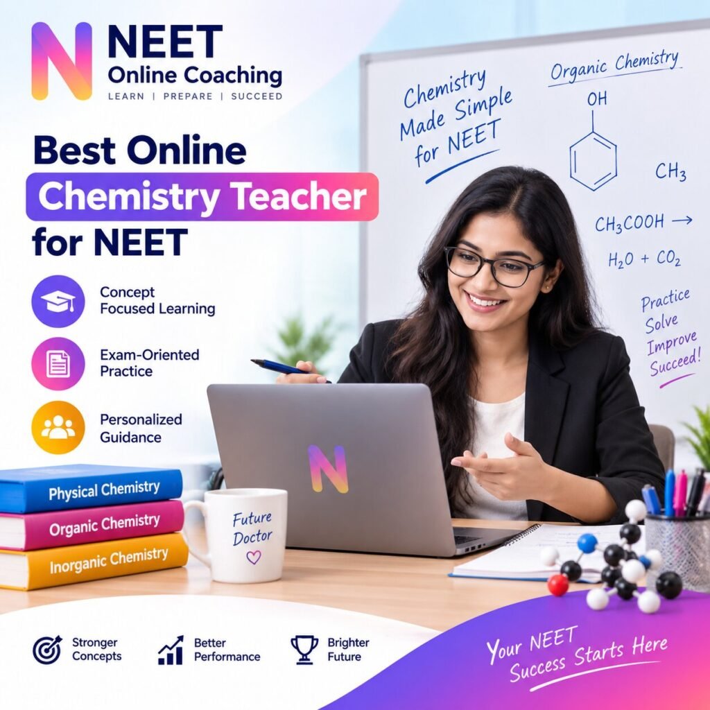 Best Online Chemistry Teacher for NEET | Best Coaching for N