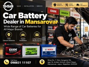 Shree Ganpati Batteries-Car Battery Dealer in Mansarovar