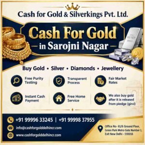 Cash For Gold in Sarojni Nagar for Broken Gold Items