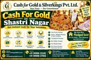 Cash For Gold in Shastri Nagar with Free Home Service