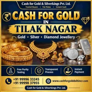 Cash For Gold in Tilak Nagar for Broken Gold Jewellery