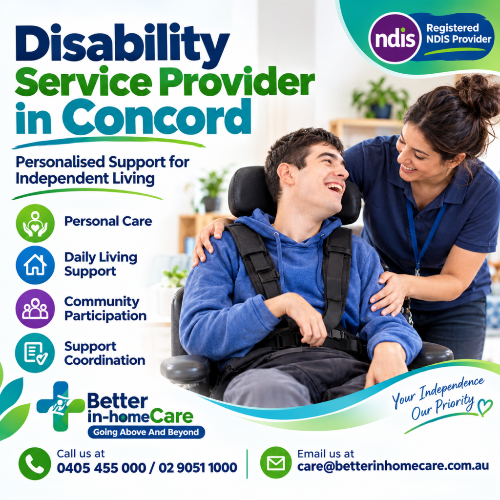 Registered NDIS Service Provider in Concord, 02 9051 1000