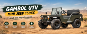 Gambol UTV Mini Jeep 150CC ToysUAE photo 2
