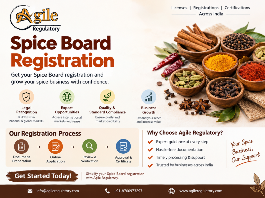 Spices Board Registration Renewal – Apply Online Today