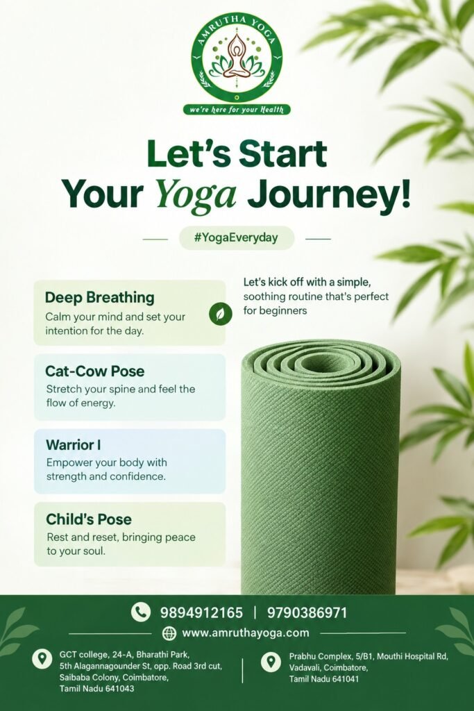 Amrutha Health Care Yoga: Trusted Yoga Center in Coimbatore