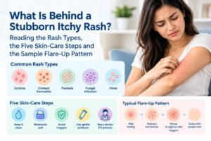 What Is Behind a Stubborn Itchy Rash? Reading the Rash Types