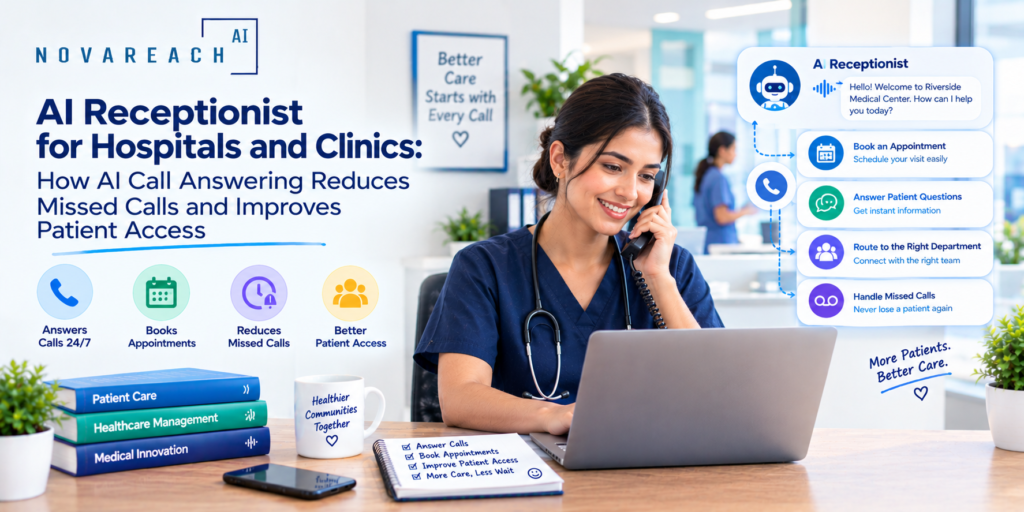 AI Receptionist for Hospitals and Clinics