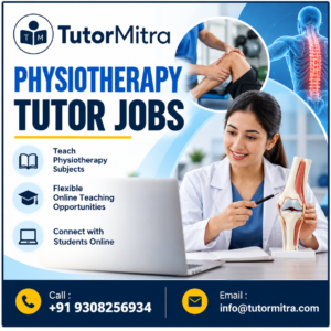 Physiotherapy Tutor Jobs – Explore Online Physiotherapy Teac