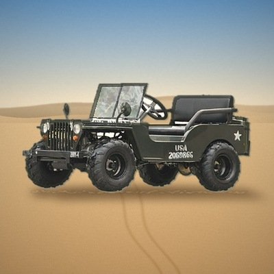 Gambol UTV Mini Jeep 150CC ToysUAE